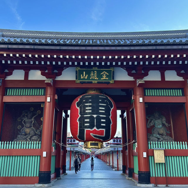 【日本東京】淺草寺🏮｜成功出片的兩個最佳時間點🤩