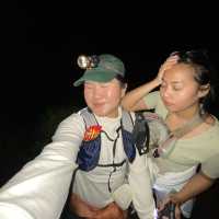 Catching Sunrise on Top of Ijen Mountain