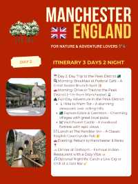 Manchester 3days itinerary 