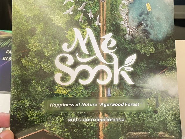 คาเฟ่กลางสวนป่าไม้หอมกฤษณา 🌿🍃 มีสุขฟาร์ม 🌿🍃