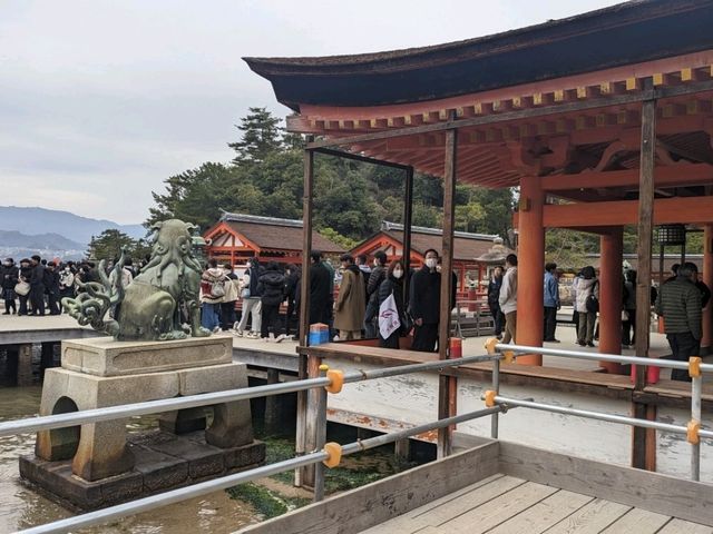 【広島】嚴島神社で海に浮かぶ鳥居を見る！