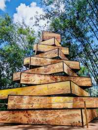 Bamboo-Themed Attraction ◄Putuo Village✨Purple Bamboo Valley► [KULAI@JOHOR]