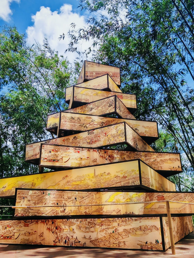 Bamboo-Themed Attraction ◄Putuo Village✨Purple Bamboo Valley► [KULAI@JOHOR]