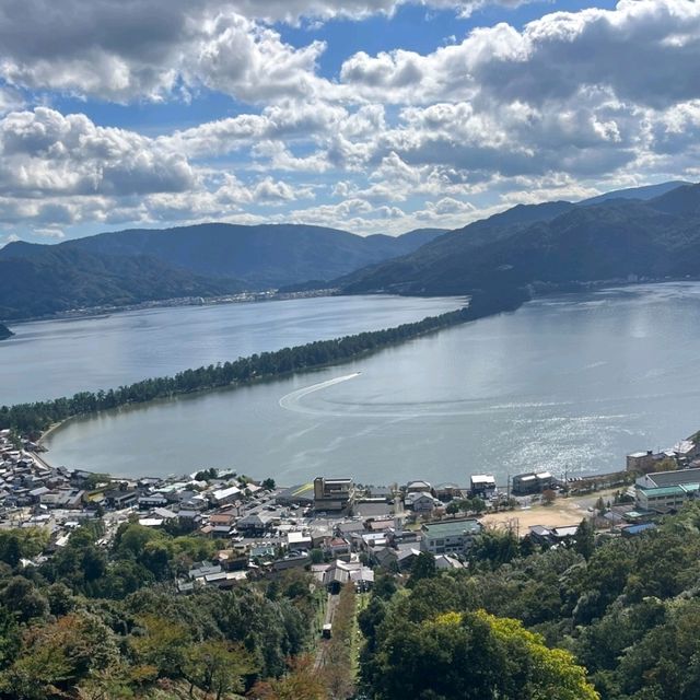 京都海景秘境，天橋立與傘松公園的天空之橋