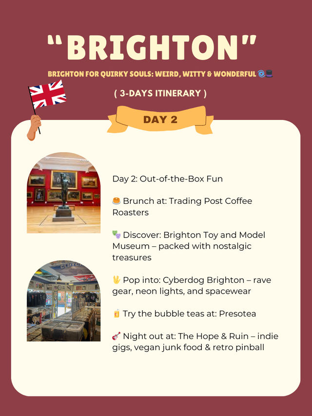 Brighton 3-days itinerary 💖