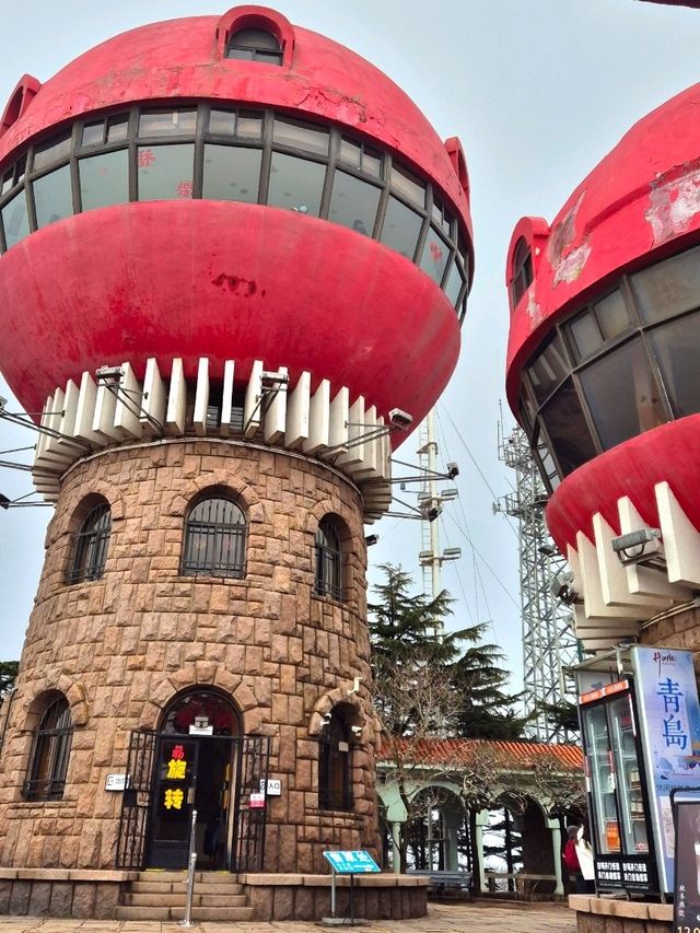 안개 낀 창다오 소어산 공원 전망대🇨🇳
