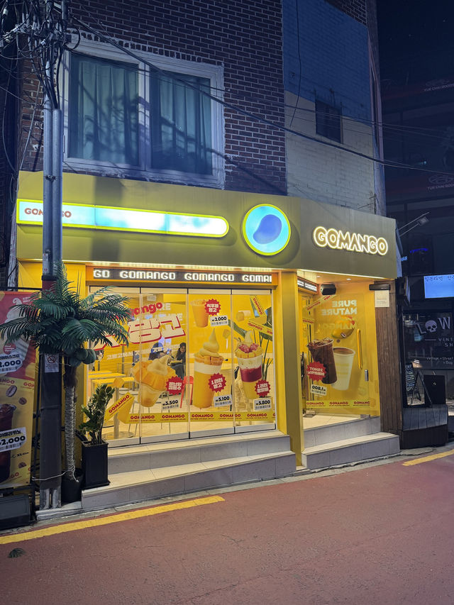【韓国旅行】ボリューム＆コスパ最強！マンゴー好きは絶対行くべきカフェ
