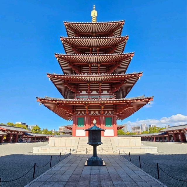 Spring at Shitennoji Temple