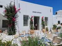 Mamma Mia White & Blue Greek Island