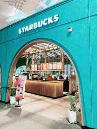 Refreshing Escape: Sipping Iced Ube Oat Milk Macchiato at Starbucks”