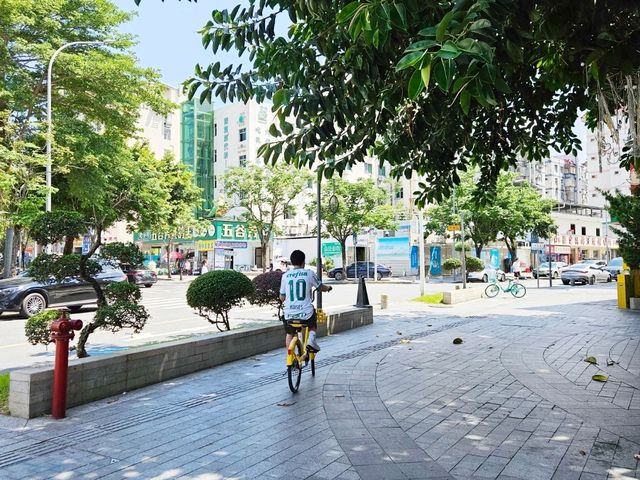 大梅沙要住萬豪萬楓酒店，取了沙灘還有單車遊