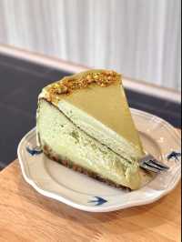 This Kampung Café Serves a Cheesecake That Screams Pistachio