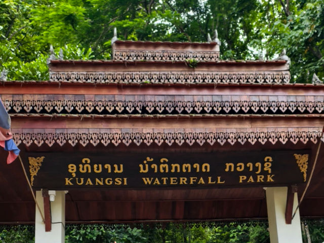 🌿💦 Laos: Discovering Southeast Asia's "Mini Jiuzhaigou" at Kuang Si Falls!