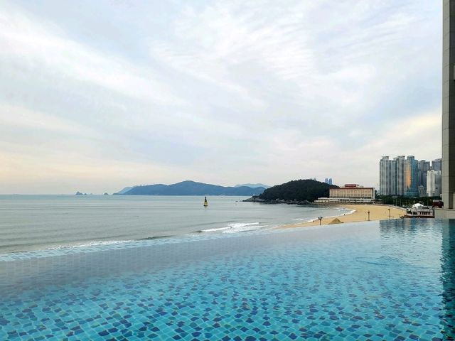 그랜드 조선 부산 해운대 바다가 펼쳐지다~!