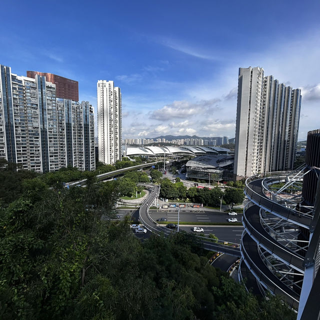 🌀 Xiamen’s Spiral Walkway: Where Futuristic Design Meets Mountain & Sea Views!