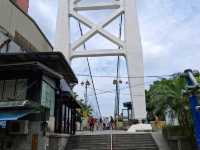 Explore the Bitan Suspension Bridge at Xindian, New Taipei City, Taiwan