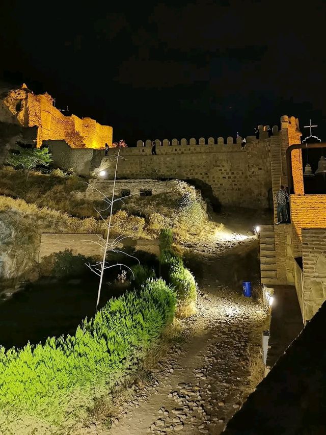 Night Strolls and City Glow at Narikala Fortress