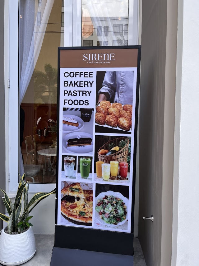 Sirene Cafe & Restaurant Hatyai, French Flair Meets Cozy Elegance