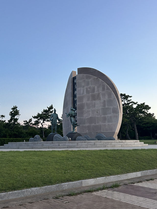 일몰빛에 물든 포항, 호미곶 해맞이광장 뷰 추천🤍💙