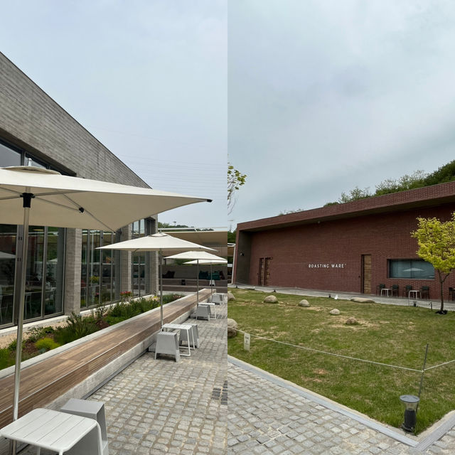 🏡 진주 감성 가득, 대형카페 로스팅웨어