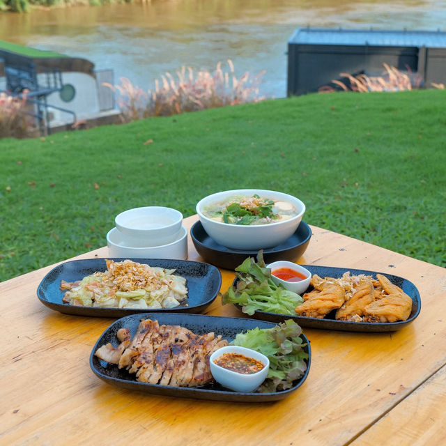 🌿⛰️The Tryst River Kwai ที่พักแพริมน้ำฟีลกู๊ดสุดๆ