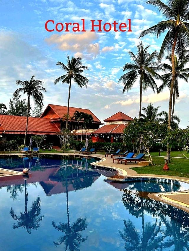หาดส่วนตัวที่ Coral🪸 Hotel Bangsaphan