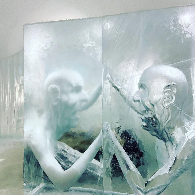 Sleeping on Ice at the Jukkasjärvi Ice Hotel