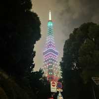 #鋼鐵巨神與夜幕紅塔：台場高達與東京塔之夜🗼🤖