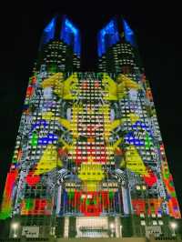 Urban Light Dreams: My Solo Night at the Tokyo Metropolitan Government Building Show