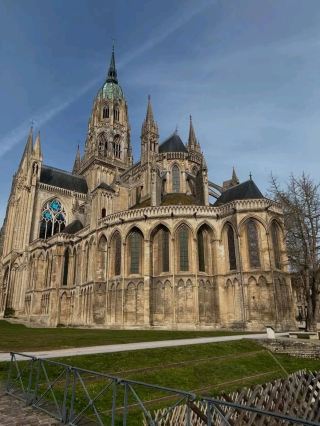 #mytraveldiary
🖼️ Bayeux Tapestry – Normandy’s Historic Masterpiece 🌟🇫🇷

📍 Location
Housed in the Bayeux Museum in Bayeux, Normandy, northern France 🇫🇷, about 220 km from Paris Charles de Gaulle Airport ✈️.

🎯 Attractions
The Bayeux Tapestry is an 11th-century embroidered cloth 🧵 depicting the Norman conquest of England in 1066 ⚔️. Stretching nearly 70 meters, it showcases intricate scenes of battles, daily life, and medieval culture 🏰. Visitors can admire the craftsmanship, learn about historical events 📜, and explore the museum’s additional medieval artifacts 🗡️. A must-see for history buffs and art enthusiasts alike 🎨.

🛵 How to Reach
Accessible by train 🚆 (Bayeux Station), bus 🚍, or taxi 🚕 from nearby cities like Caen or Carentan.

✨ A remarkable window into medieval history and artistry!

#BayeuxTapestry #NormandyFrance #MedievalArt #HistoricFrance #TravelEurope #UNESCOWorldHeritage #FrenchHistory #EternalFrance


