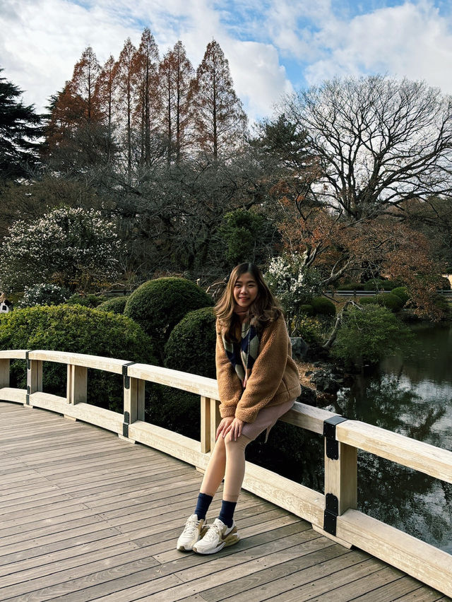 Blooming Escape at Shinjuku Gyoen 🌷