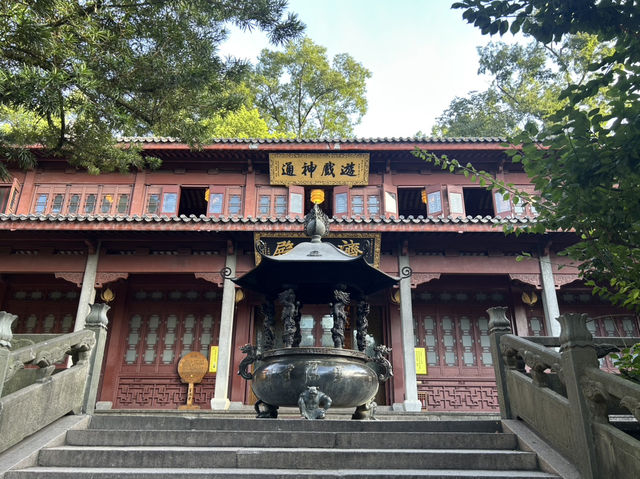 杭州知名地標，靈隱寺