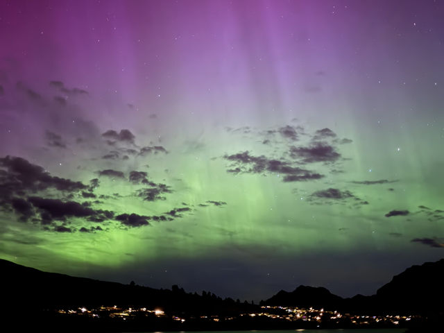 【南半球の奇跡】クイーンズタウンで見るオーロラ✨