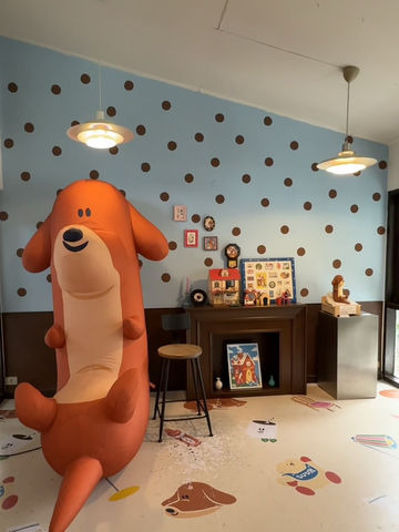 曼谷｜瞬間被療癒的理由 腊腸狗控情緒失守咖啡店 Huus Plate