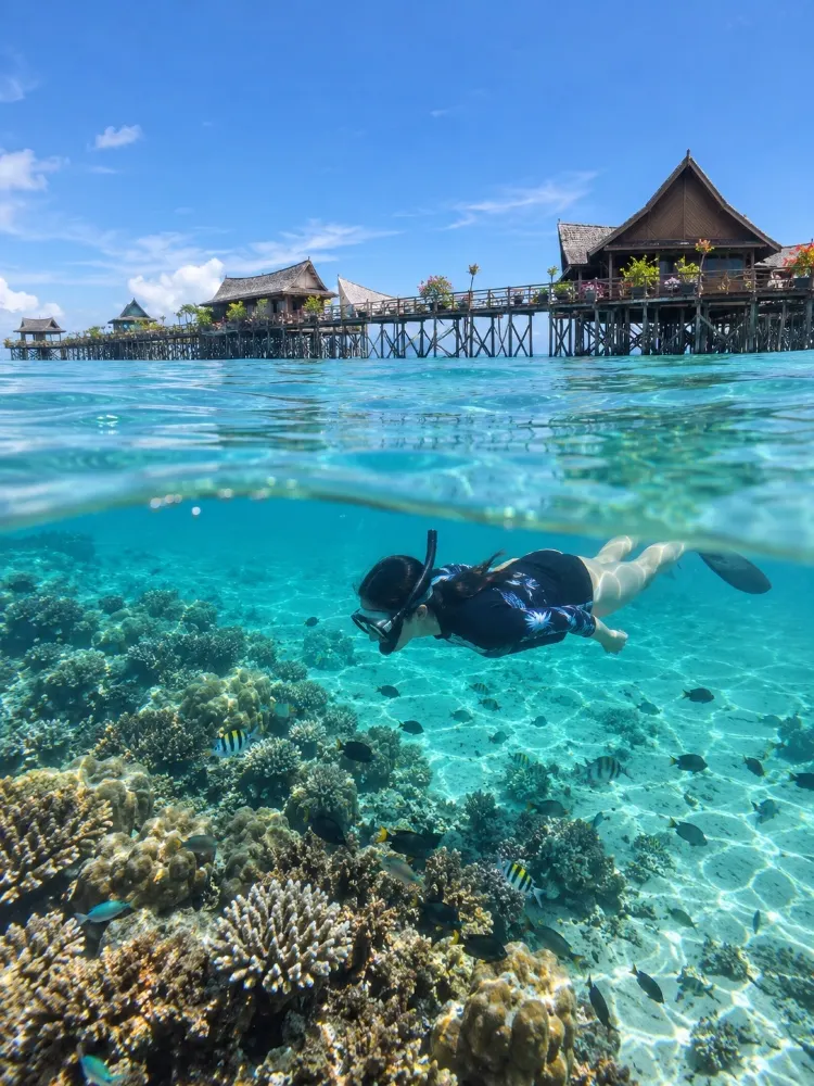卡帕萊島 (Kapalai Island) 沙巴海中央的世外桃源。