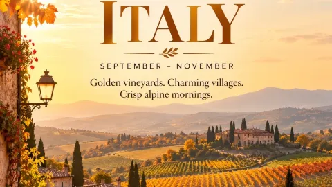 🍂🇮🇹 ฤดูใบไม้ร่วงในอิตาลี: คู่มือการท่องเที่ยวฉบับสมบูรณ์ — traveler post in อัสซีซี
