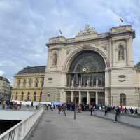 Keleti Palyaudvar Budapest train station 