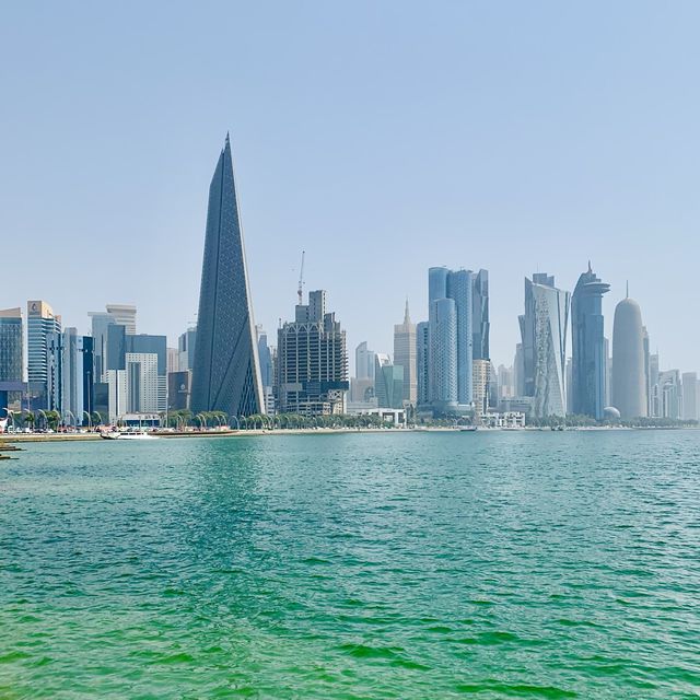 😍 CITYSCAPE Beach in Doha‼️🇶🇦
