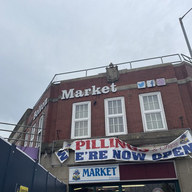 英國曼徹斯特 Bolton Market歷史悠久市集