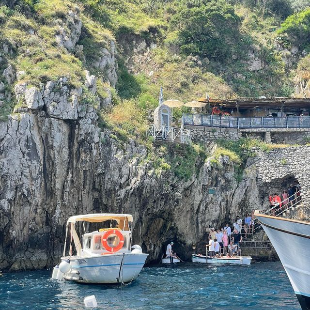 이탈리아 남부: 카프리, Blue Grotto 🚣🏻‍♀️