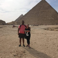 Honeymoon at the pyramids 🤵🏽‍♂️👰🏼‍♀️❤️