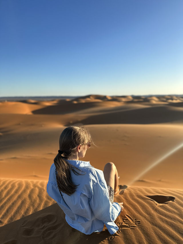 🏜️ Exploring the Merzouga Desert 