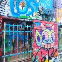 ถนนสาย graffiti จุดถ่ายรูปสุดฮิปที่ Ghent