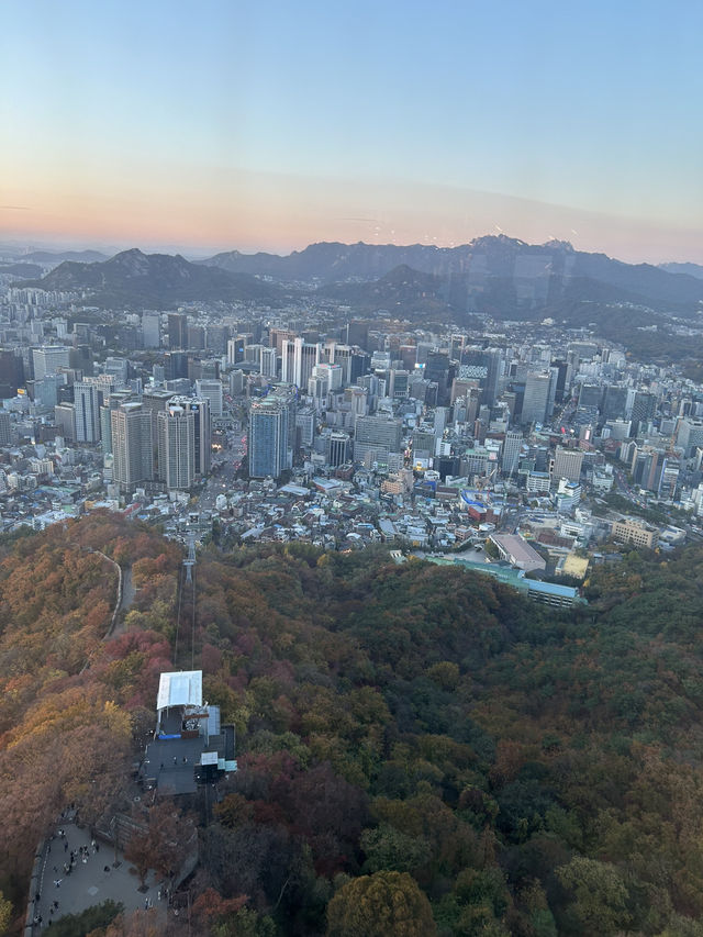 🌆🌿 Seoul from Above: N Seoul Tower & Namsan Park