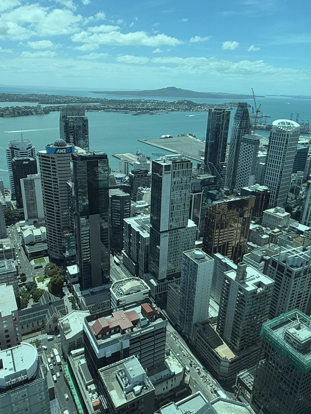 A 360 Ariel View Of Auckland, The Incredible Sky Tower 