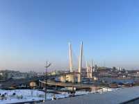 Vladivostok in happy new year