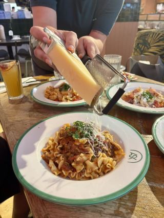 Delicious handmade egg noodles