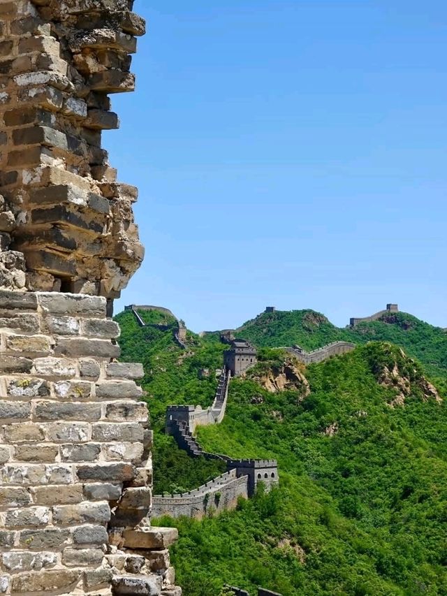 🧱 Stone and Sky – Jinshanling Great Wall, China