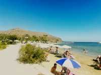 Best beach in Georgioupolis is across the bridge!