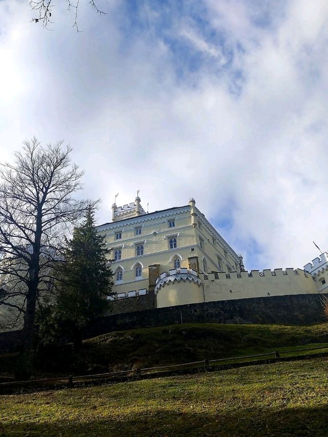 Trakošćan Castle: A Gothic Halloween Gem
